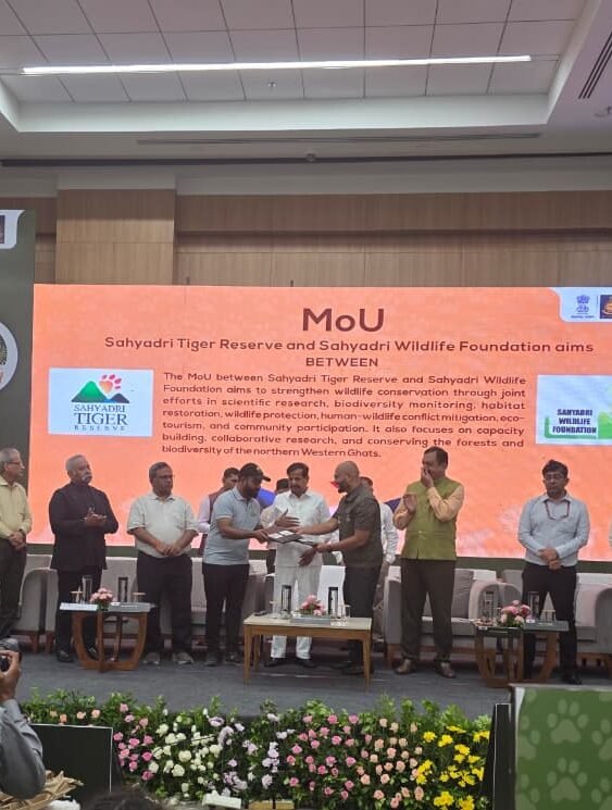 MoU with Sahyadri Wildlife Foundation