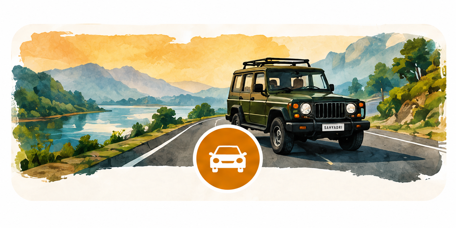 Road travel to Sahyadri Tiger Reserve